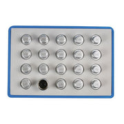 Laser Locking Wheel Nut Key Set 20pc - for Vauxhall, Opel 6862 Laser - Dynamic Drive