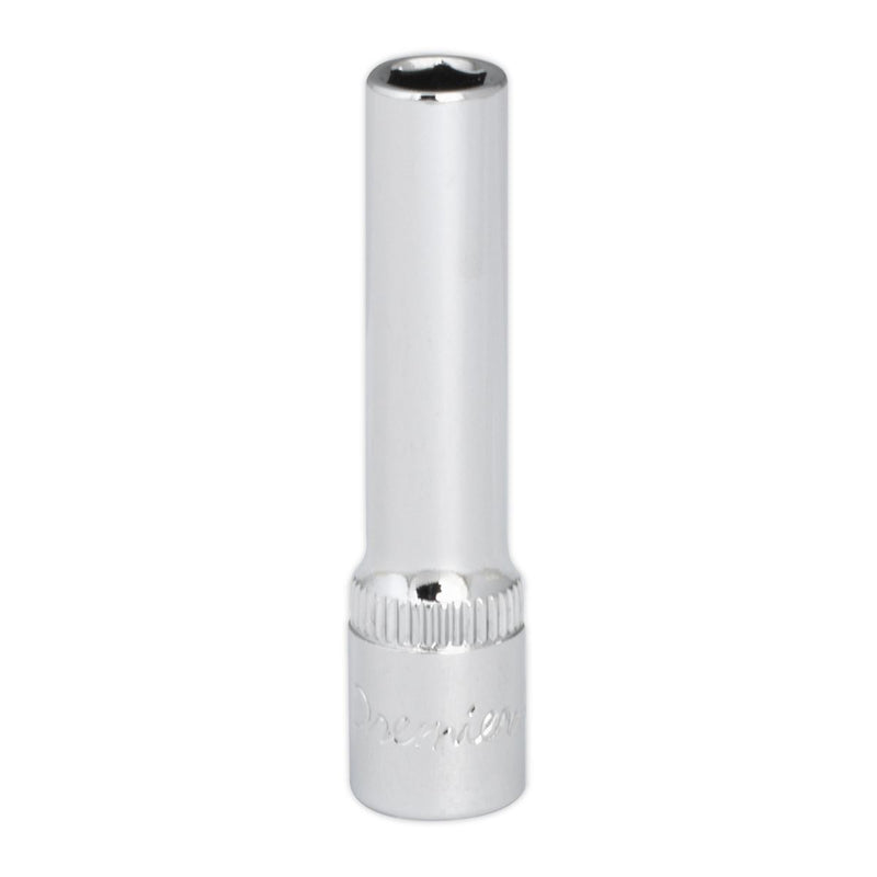 Sealey WallDrive Socket 6mm Deep 1/4"Sq Drive Fully Polished SP1406D Sealey - Dynamic Drive