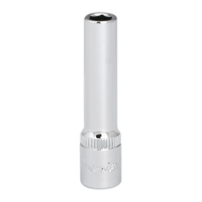 Sealey WallDrive Socket 6mm Deep 1/4"Sq Drive Fully Polished SP1406D Sealey - Dynamic Drive