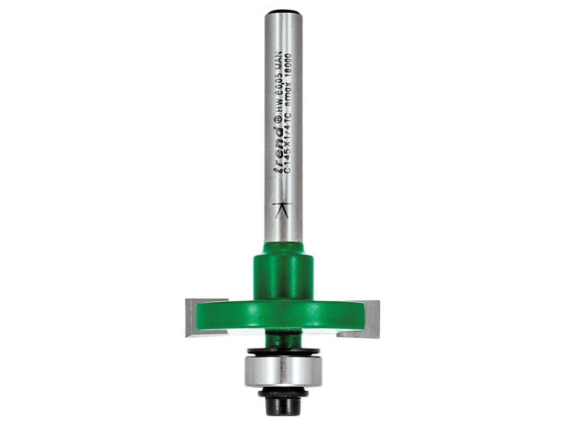 Trend C145 x 1/4 TCT Bearing Guided Slotting Cutter 6.3mm Trend - Dynamic Drive
