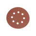 Faithfull Hook & Loop Sanding Disc DID3 Holed 125mm x 120G (Pack 25) Faithfull - Dynamic Drive