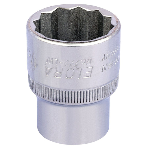 Draper Elora Whitworth Bi-Hexagon Socket, 1/2" Sq. Dr., 1/2" 24856 Draper - Dynamic Drive