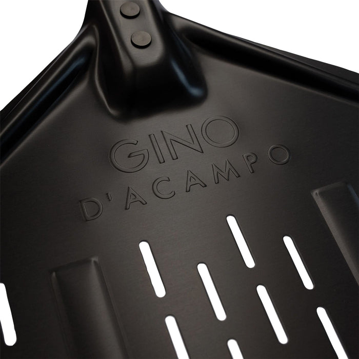 Gino 12 Perforated Pizza Peel Gino - Dynamic Drive