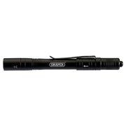 Draper LED Rechargeable Aluminium Penlight, 1W 90099 Draper - Dynamic Drive