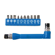Silverline Angle Screwdriver Bit Holder Set 12pce 12pce Silverline - Dynamic Drive