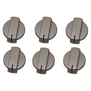 Cooker Knob Set (6) Matt Nick For Caprice And Aspire SSPA0901MNK UK Camping And Leisure - Dynamic Drive