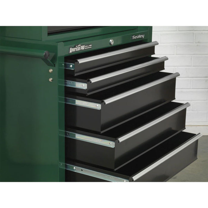 Sealey Rollcab 7 Drawer with Ball-Bearing Slides Red/Grey AP22507BB Sealey - Dynamic Drive
