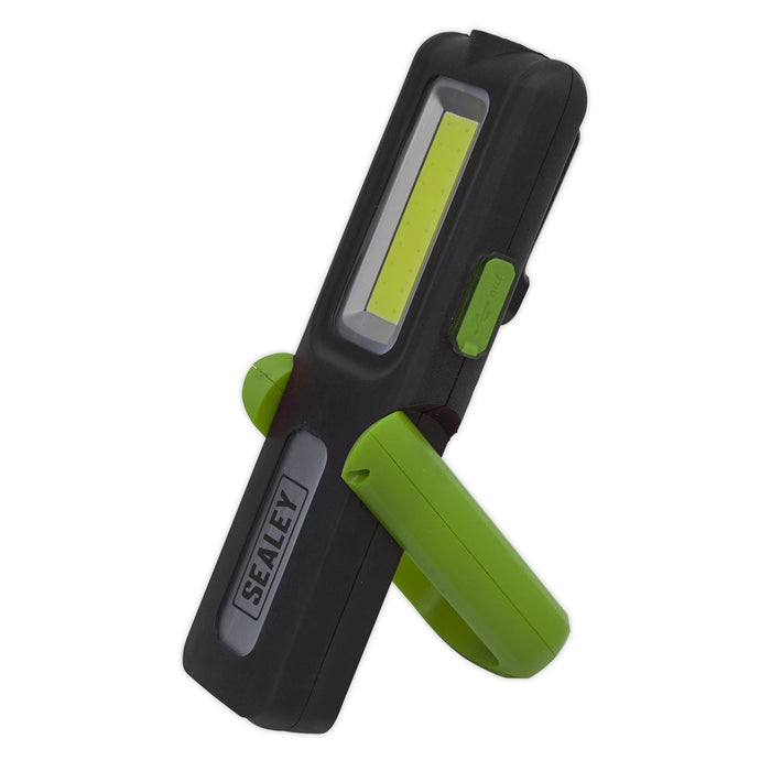 Sealey Rechargeable Inspection Light 5W COB & 3W SMD LED with Power Bank Green Sealey - Dynamic Drive