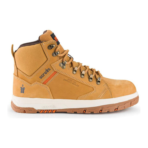 Scruffs Nevis Safety Boots Tan Size 9 / 43 Scruffs - Dynamic Drive