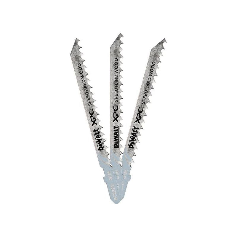 Dewalt Power Tools XPC Bi-Metal Wood Jigsaw Blades Pack of 3 T144DF DeWALT Power Tools - Dynamic Drive