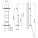 Fiamma Kit Bars Deluxe For Transit >14 Deep Black 08772-02A Fiamma - Dynamic Drive