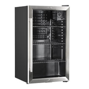 Baridi 85L Wine, Beer & Drinks Fridge with Thermostat - Stainless Steel Baridi  - Dynamic Drive