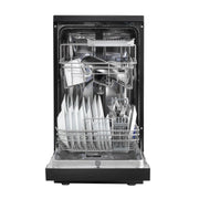 Baridi Slimline Freestanding Dishwasher 45cm Wide 10 Place Settings - Black Baridi - Dynamic Drive