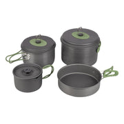 Bo-Camp Cookware Set Explorer xl 4 Pieceshard Anodized Aluminium Bo-Camp - Dynamic Drive