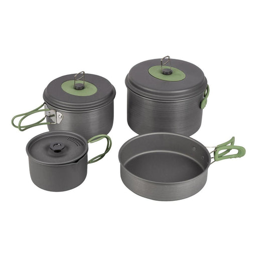 Bo-Camp Cookware Set Explorer xl 4 Pieceshard Anodized Aluminium Bo-Camp - Dynamic Drive