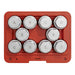 Sealey Locking Wheel Nut Key Set 10pc Land Rover SX222 Sealey - Dynamic Drive