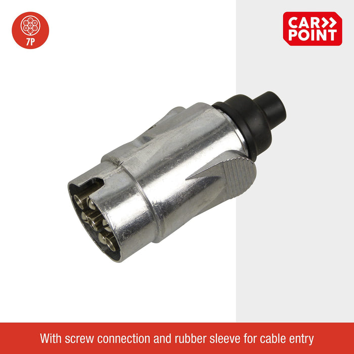 Ring Automotive CPT0429505 Carpoint Trailerplug 7-Pole Metal Ring Automotive - Dynamic Drive