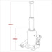 Viking Viking Telescopic Bottle Jack 5 Tonne PTBJ5S Viking - Dynamic Drive