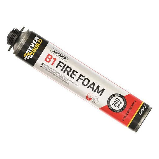 Everbuild Sika Fire Foam B1 Gun Grade Aerosol 750ml Everbuild Sika - Dynamic Drive