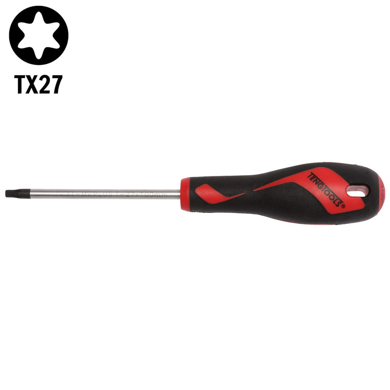 Teng Tools TX Screwdriver TX27 x 100mm L Teng Tools - Dynamic Drive