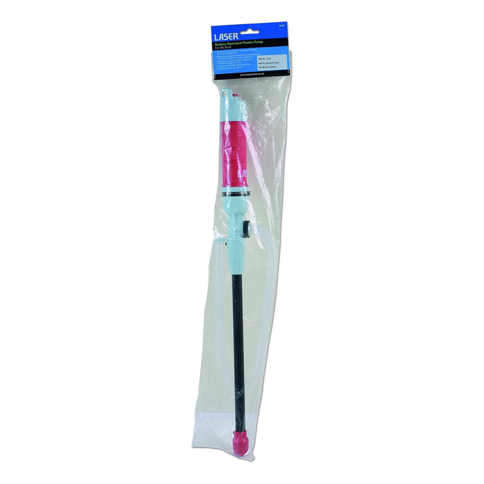 Laser Battery Operated Plastic Pump for 20L Drum 7223 Laser - Dynamic Drive