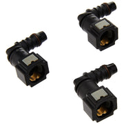 Connect 90 Angled Fuel Line Quick Connectors 7.89 x 8mm 3pc 37211 Tool Connection - Dynamic Drive