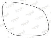 Summit Stick-On Standard Mirror Glass fits Kia Rio RHS Summit - Dynamic Drive