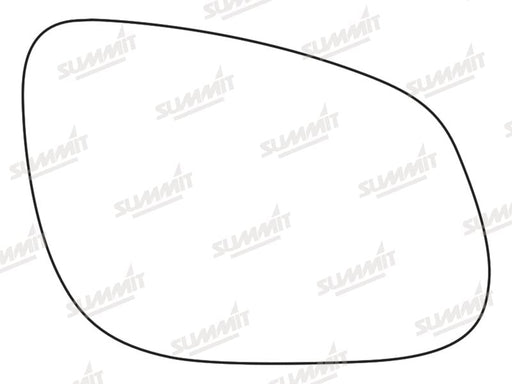 Summit Stick-On Standard Mirror Glass fits Kia Rio RHS Summit - Dynamic Drive