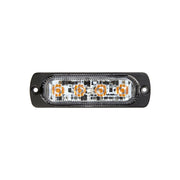 Ring Slimline Amber 4 LED Strobe - RCV2214 Ring Automotive - Dynamic Drive