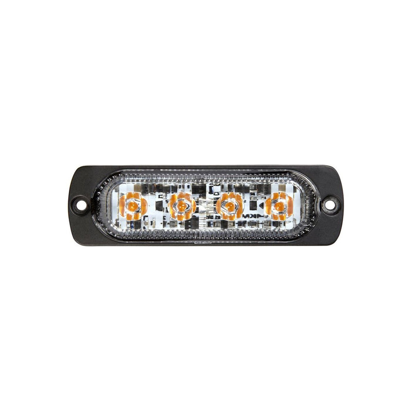 Ring Slimline Amber 4 LED Strobe - RCV2214 Ring Automotive - Dynamic Drive