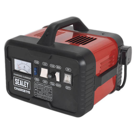 Sealey Battery Charger 19Amp 12/24V 230V CHARGE115 Sealey  - Dynamic Drive