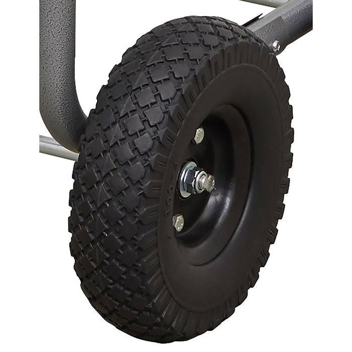 Heavy-Duty Hose Reel Cart with 5m Heavy-Duty Ø19mm Hot & Cold Rubber Water Hose Sealey - Dynamic Drive