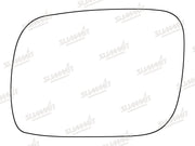 Summit Stick-On Standard Mirror Glass fits VW Touareg 02 to 06 LHS Summit - Dynamic Drive