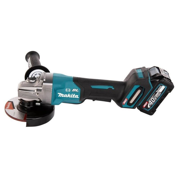 Makita GA013GD201 XGT 40Vmax BL Paddle Switch Grinder 125mm 40V 2 x 2.5Ah Li-ion Makita - Dynamic Drive