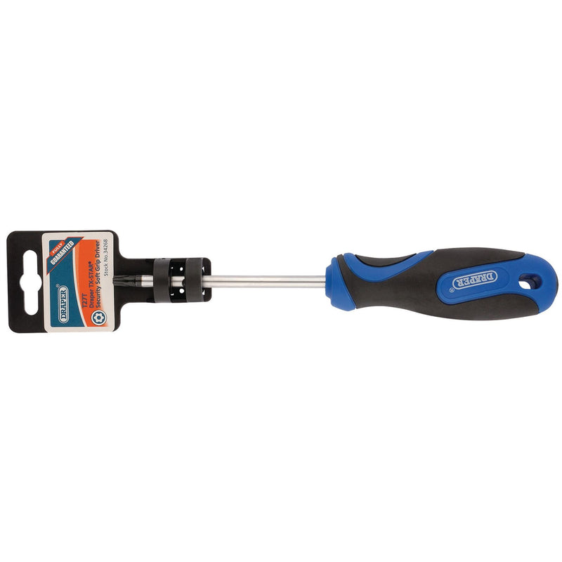 Draper TX-STAR Soft Grip Security Screwdriver, T27 34268 Draper - Dynamic Drive