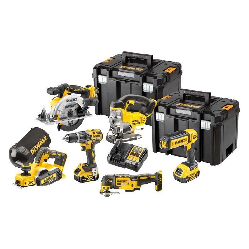 Dewalt Power Tools DCK667P3T Brushless 6 Piece Kit 18V 3 x 5.0Ah Li-ion DeWALT Power Tools - Dynamic Drive