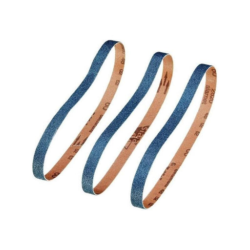 Irwin® Powerfile Zirconium Sanding Belt 13 x 455mm 60G (Pack 3) IRWIN® - Dynamic Drive
