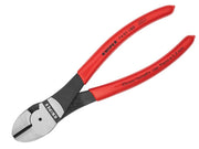 Knipex High Leverage Diagonal Cutters PVC Grip 180mm Knipex - Dynamic Drive
