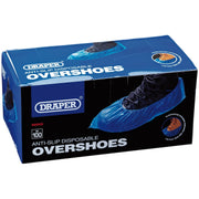 Draper Disposable Overshoe Covers (Box of 100) 66002 Draper - Dynamic Drive