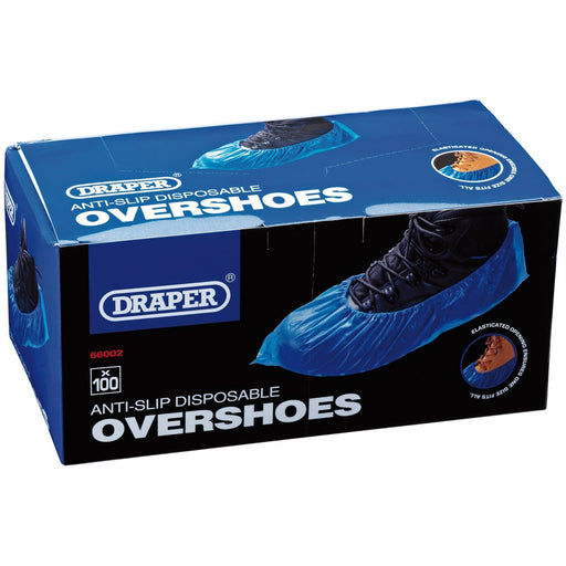 Draper Disposable Overshoe Covers (Box of 100) 66002 Draper - Dynamic Drive