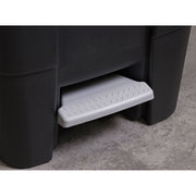 Sealey Refuse/Wheelie Bin with Foot Pedal 100L Black BM100P Sealey - Dynamic Drive