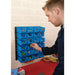 Draper 24 Bin Wall Storage Unit, Large Bins 06797 Draper - Dynamic Drive