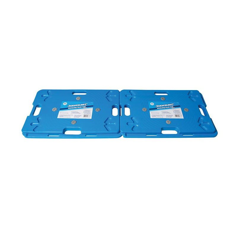 Silverline Interlocking Plastic Dolly 100kg Silverline - Dynamic Drive