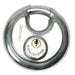 Silverline Stainless Steel Disc Padlock 70mm 292707 Silverline  - Dynamic Drive