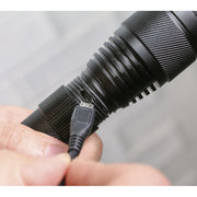 Aluminium Torch 10W Cree Xpl Led Adjustable Focus Sealey  - Dynamic Drive