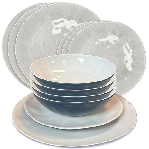 MDS1203 Liberty Murano 12 Piece Melamine Dinner Set LL1380 Liberty Leisure UK - Dynamic Drive