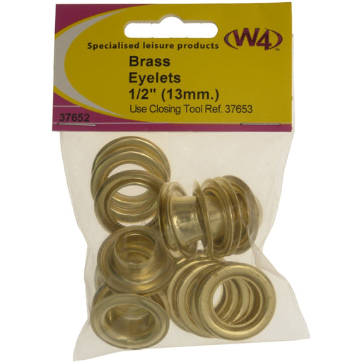 MDS1203 W4 Brass eyelets 1/2in (10pk) 37652 W4 - Dynamic Drive