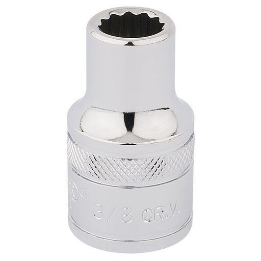 Draper HI-TORQ 12 Point Socket, 1/2" Sq. Dr., 3/8" 33599 Draper - Dynamic Drive