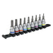 Sealey TRX-Star* Socket Bit Set 9pc 3/8"Sq Drive Platinum AK6251 Sealey - Dynamic Drive