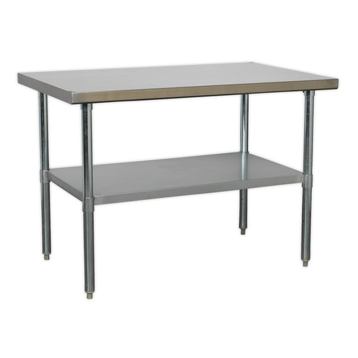 Sealey Stainless Steel Workbench 1.2m Sealey  - Dynamic Drive